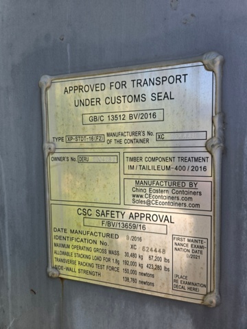 1368403-6 Container 20-fot