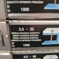 1557760-5 7000 st Bandad Gipsskruv Borrspets 3.5x40 & 3.5x25mm, Gunnebo