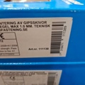 1557762-8 6000 st Bandad Gipsskruv Stål 3.9x55 & 3.5x38mm, Gunnebo
