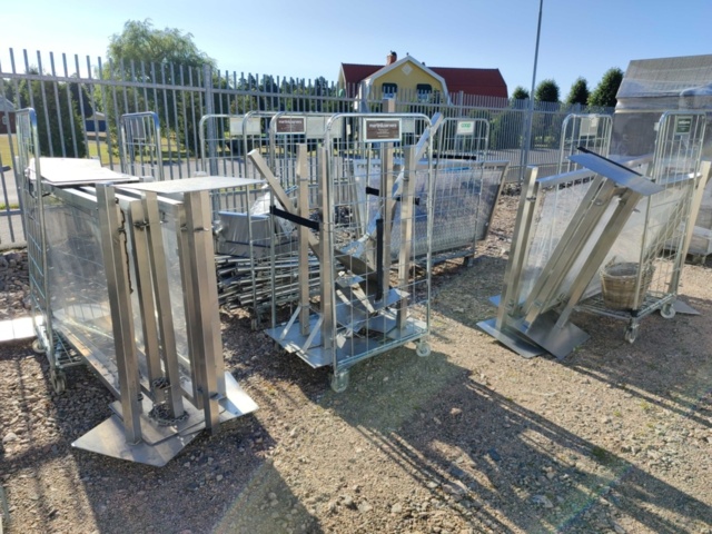 Ca 14 st Restaurangstaket "glas-partier"