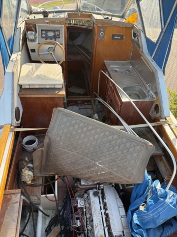 1516217-9 Motorbåt med båtvagn och motor - Coronet 24
