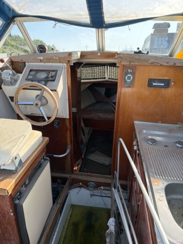 1516217-18 Motorbåt med båtvagn och motor - Coronet 24