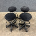 1558028-2 4 st Ergonomiska Sittpallar/Verkstadspallar Global