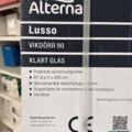 1458429-2 Alterna Lusso vikbar duschdörr 90 cm.