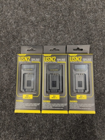 1558227-5 Batteriladdare för kamerabatterier Nitecore