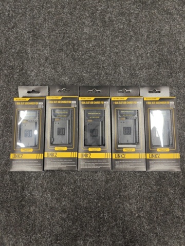 1558227-9 Batteriladdare för kamerabatterier Nitecore