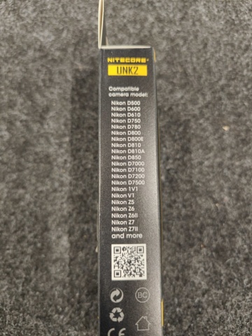 1558227-12 Batteriladdare för kamerabatterier Nitecore