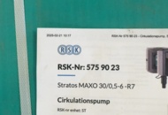 1458433 Cirkulationspump - Wilo Stratos MAXO 30/0,5-6-R7