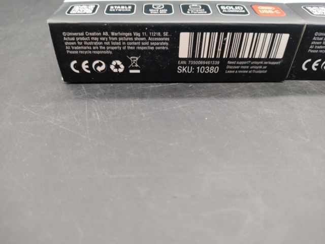 1547189-3 Nätverksadapter, 5 st - Unisynk, USB-C till Ethernet