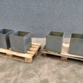 1557440-2 4 st Krukor / Sittbänk