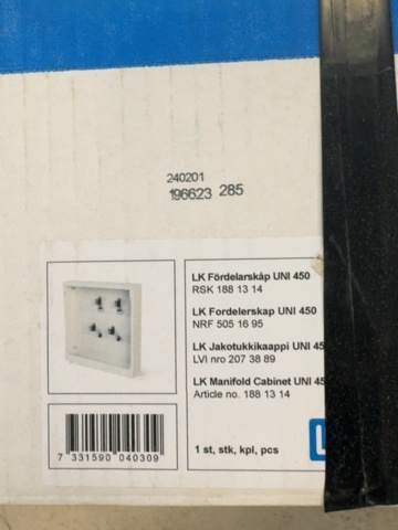 1458451-4 Fördelarskåp - LK Fördelarskåp UNI 450
