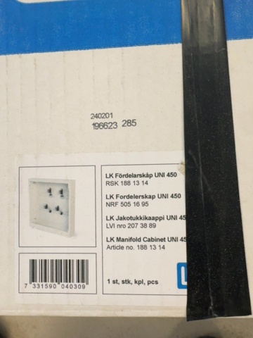 1458451-5 Fördelarskåp - LK Fördelarskåp UNI 450
