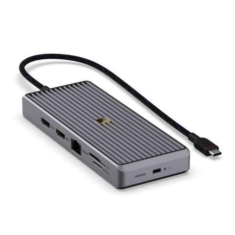 1558322-1 USB Hub - Unisync, 12 Ports, 8K Pro