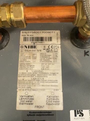 1458438-3 Varmvattenberedare - Nibe ES24-160 3KW