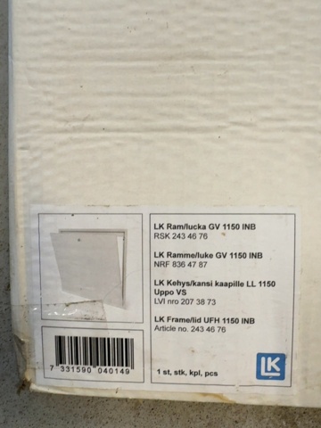 1458456-2 Ram/lucka - LK