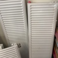 1458458-2 Parti med 5 vattenburna panelradiatorer