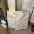 1458458-4 Parti med 5 vattenburna panelradiatorer