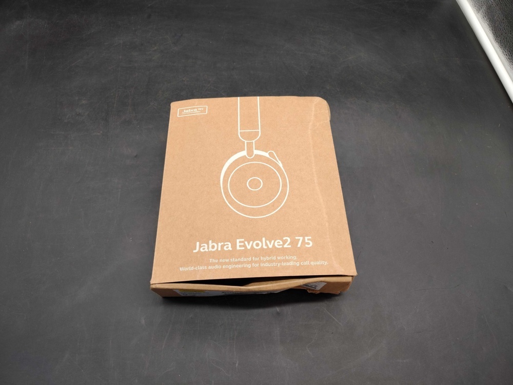 1558354-2 Headset - Jabra Evolve2 75, Bluetooth, Active Noise Cancellation