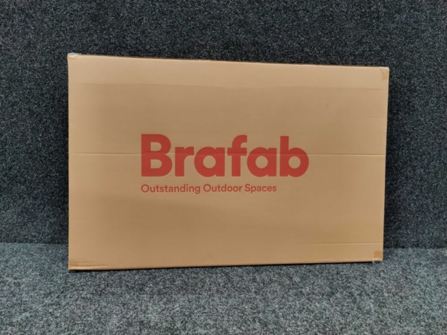 2 st Campingbord Brafab Wisla Aluminium 110 x 70 cm