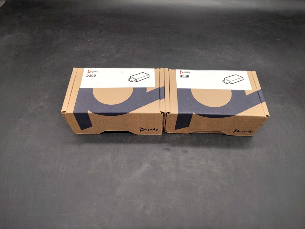 1558381-2 USB-adapter, 2 st - Poly, D200, USB-C