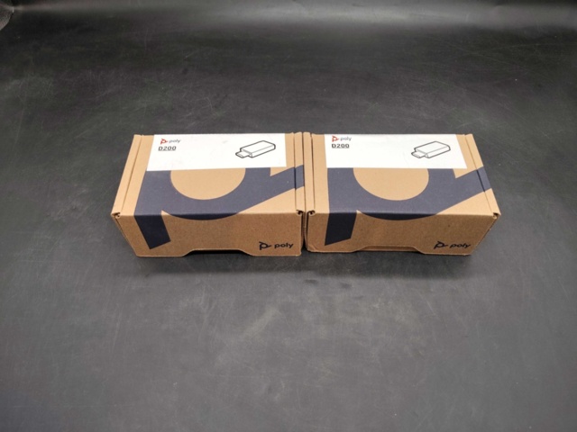 1558384-2 USB-adapter, 2 st - Poly, D200, USB-C
