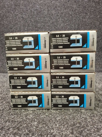 1557745-2 8000 st Bandad Gipsskruv Borrspets 3.5x25mm, Gunnebo