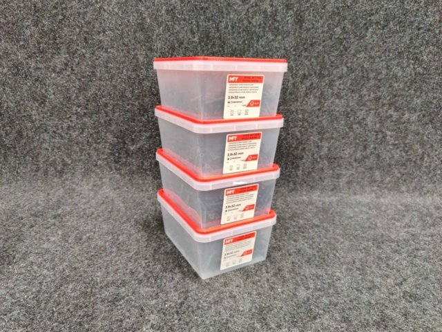 1559098-1 4 st Förpackningar Gipsskruv Kombi 3,9x32mm, MFT