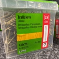 1526207-2 1400 st Trallskruv 4.8x75mm, Essve