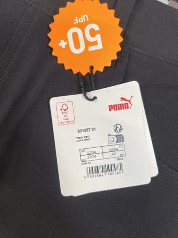 1559104-2 Byxa Puma Warm Pant, Strl 32/34