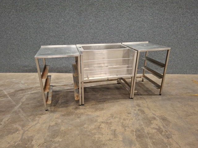 1559078-1 Rostfri diskbänk 2100*650*880mm