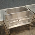 1559078-4 Rostfri diskbänk 2100*650*880mm