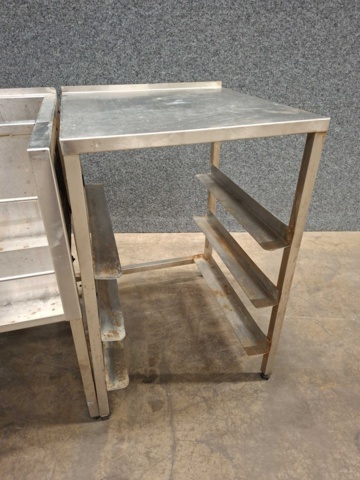 1559078-5 Rostfri diskbänk 2100*650*880mm
