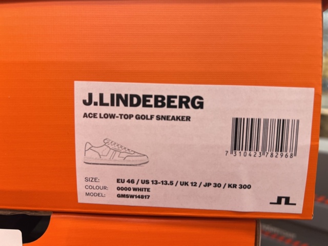1559106-6 Golfskor J.Lindeberg ACE Low-Top Golf Sneaker, Strl 46
