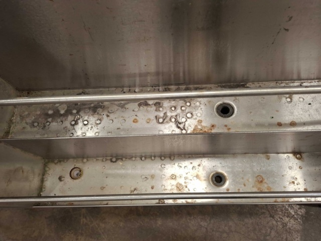 1559078-8 Rostfri diskbänk 2100*650*880mm