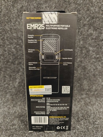 1555185-2 2 pcs Mosquito repellent with built-in Power Bank Nitecore EMR25