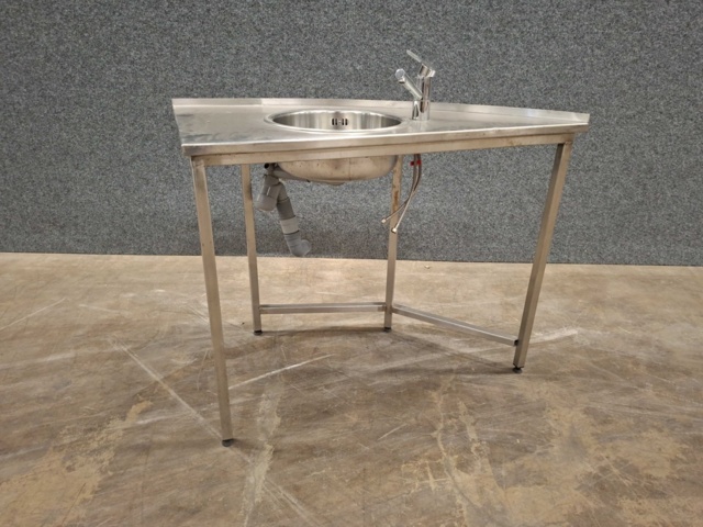 Rostfri diskbänk 1130*600*900mm