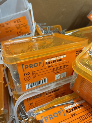 1559117-13 Parti med Trallskruv Prof 4.2x55mm - Defekta förpackningar