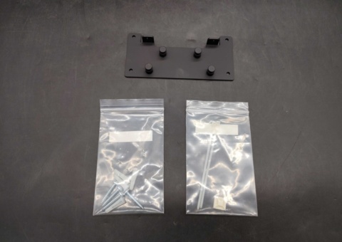 Wall mounting kit, 3 pcs - Polycom, Studio E70
