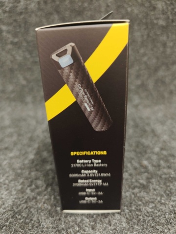1555214-9 Mångsidig Ficklampa Nitecore LR70 & Nitecore Carbon Battery 6K