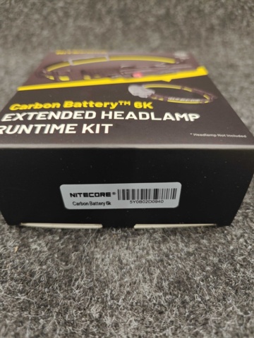 1555214-10 Mångsidig Ficklampa Nitecore LR70 & Nitecore Carbon Battery 6K