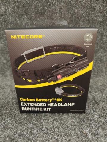 Mångsidig Ficklampa Nitecore LR70 & Nitecore Carbon Battery 6K