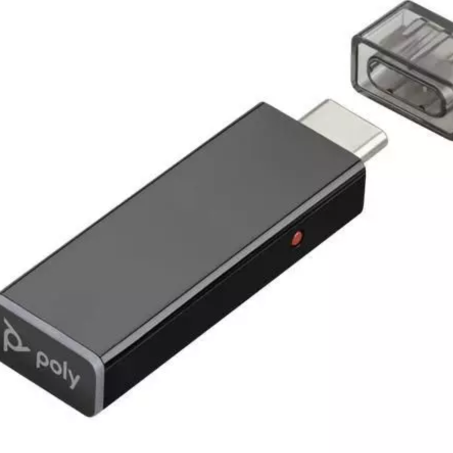 1558384-1 USB adapter, 2 pcs - Poly, D200, USB-C