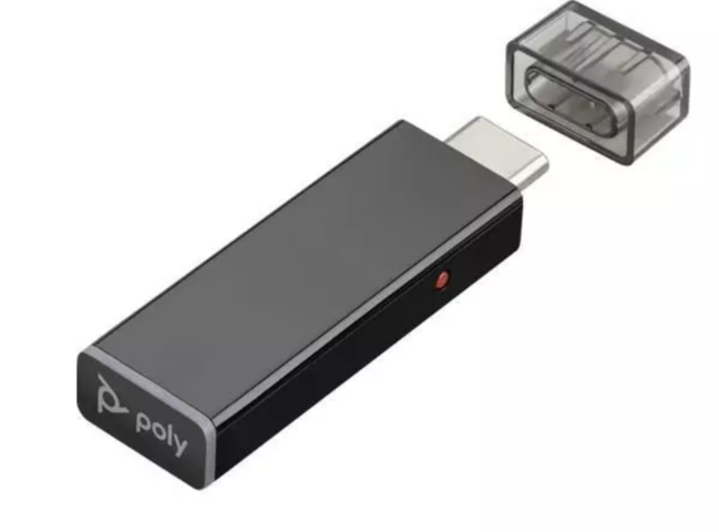 1558384-1 USB-adapter, 2 st - Poly, D200, USB-C