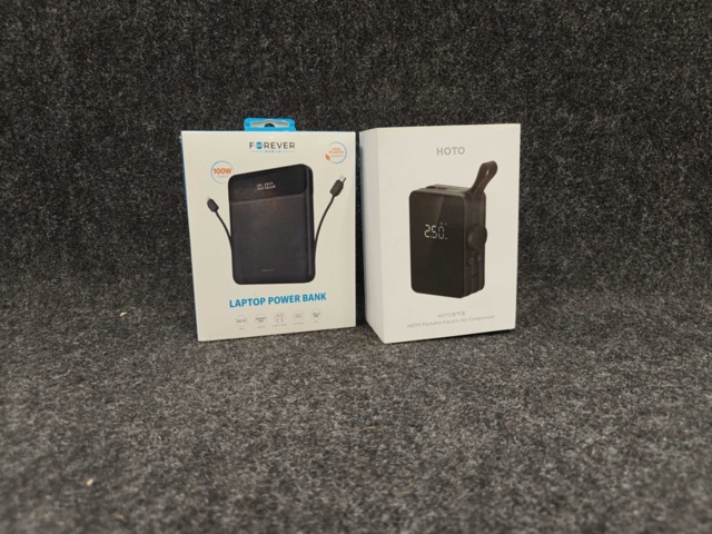 Power Bank till Laptop & Portabel Elkompressor