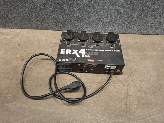 Switch Pack Eurolite ERX-4 DMX för scenbelysning