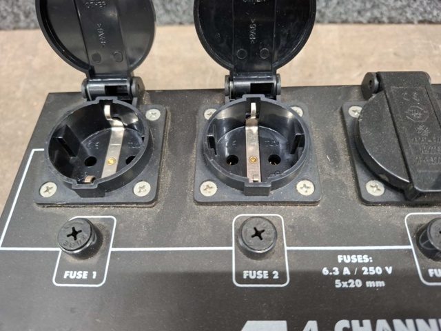 1559084-9 Switch Pack Eurolite ERX-4 DMX för scenbelysning