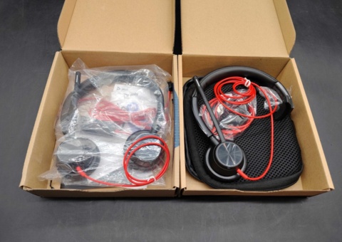 Headset, 2 pcs - Poly Blackwire 3320, Blackwire 3315