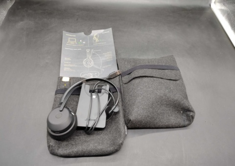 Headset, 2 pcs - Jabra Evolve2 55 Link380a UC Mono