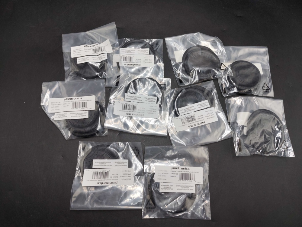 1559133-2 Ear cushions, 10 pcs - Plantronics, BW3315/BW3325