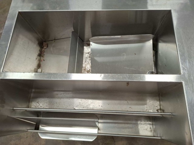 1559088-6 Rostfri diskbänk 2150*650*900mm